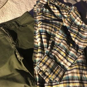 ✨Cruel Girl / button down  Plaid